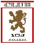 logo club 104 Peugeot